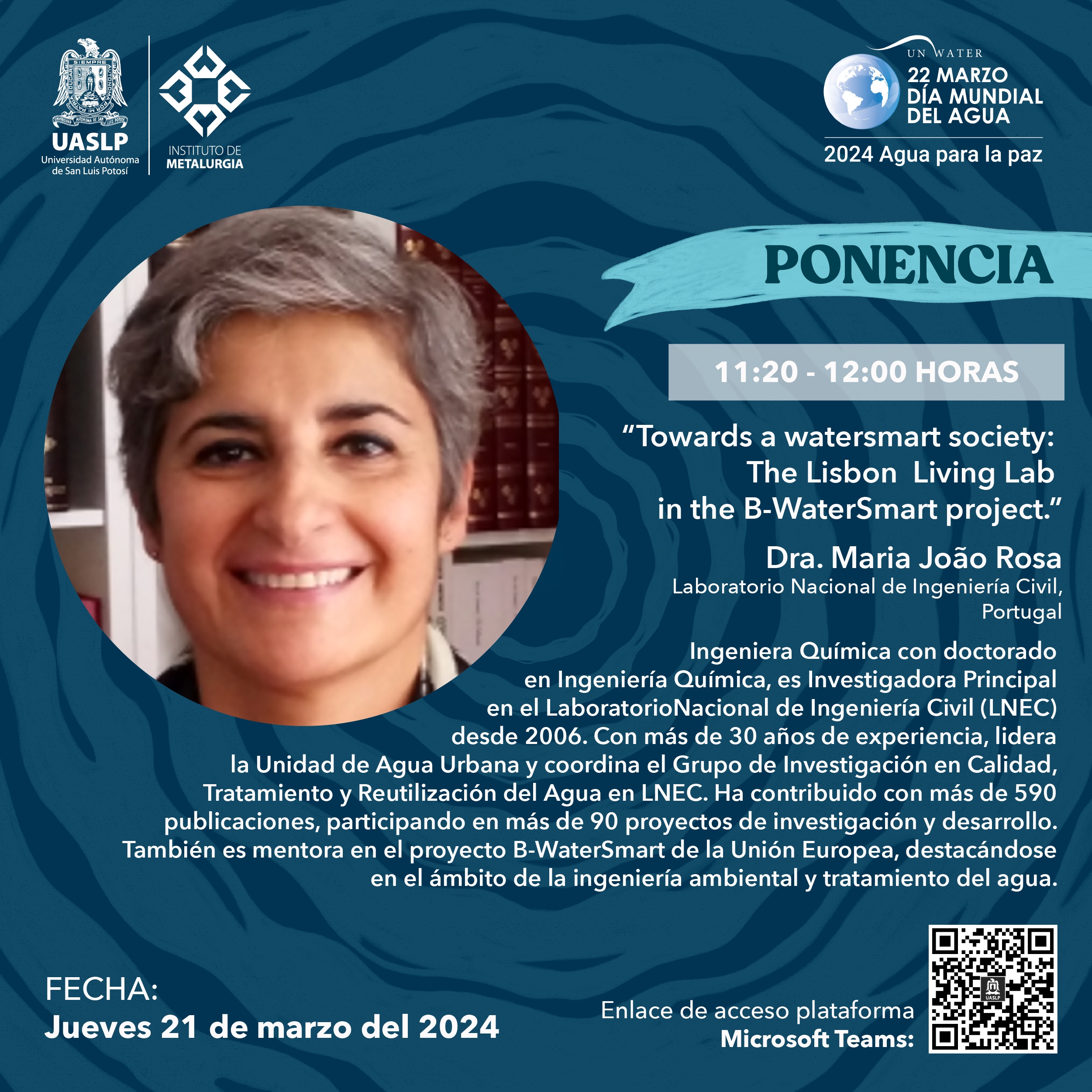 Dra. Maria Joao Rosa - UASLP